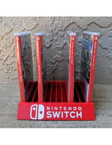 Nintendo Switch Socle de rangement 12 jeux Colour White