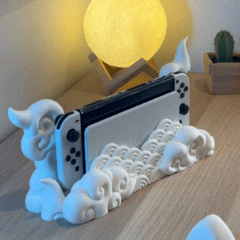 Animation socle nintendo switch